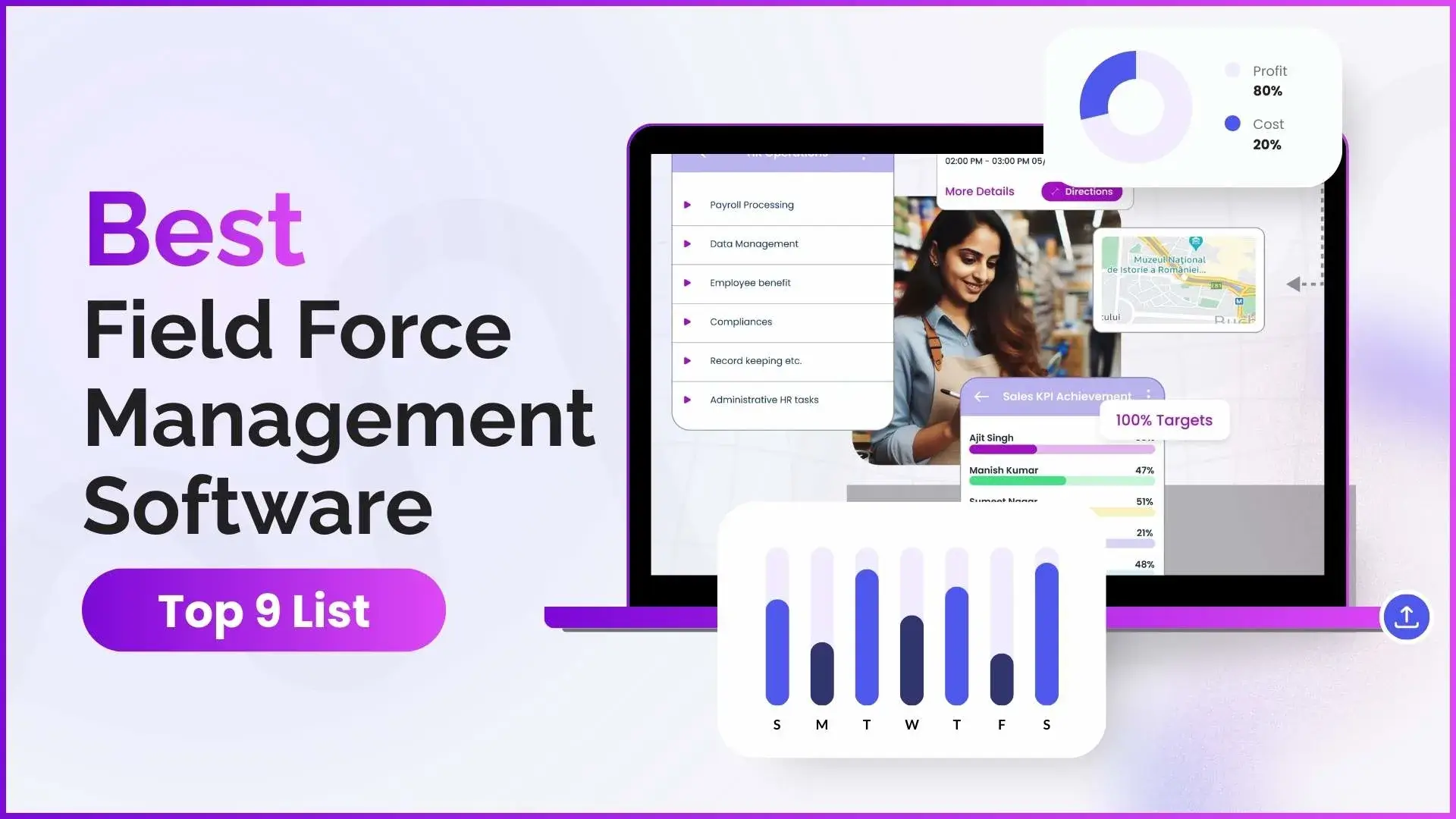 Best 9 Field Force Management Software in India