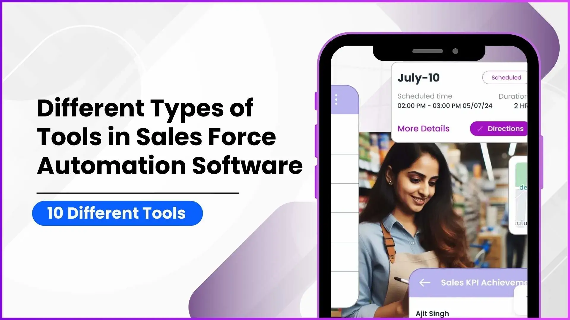 Different Types of Tools in Sales Force Automation Software