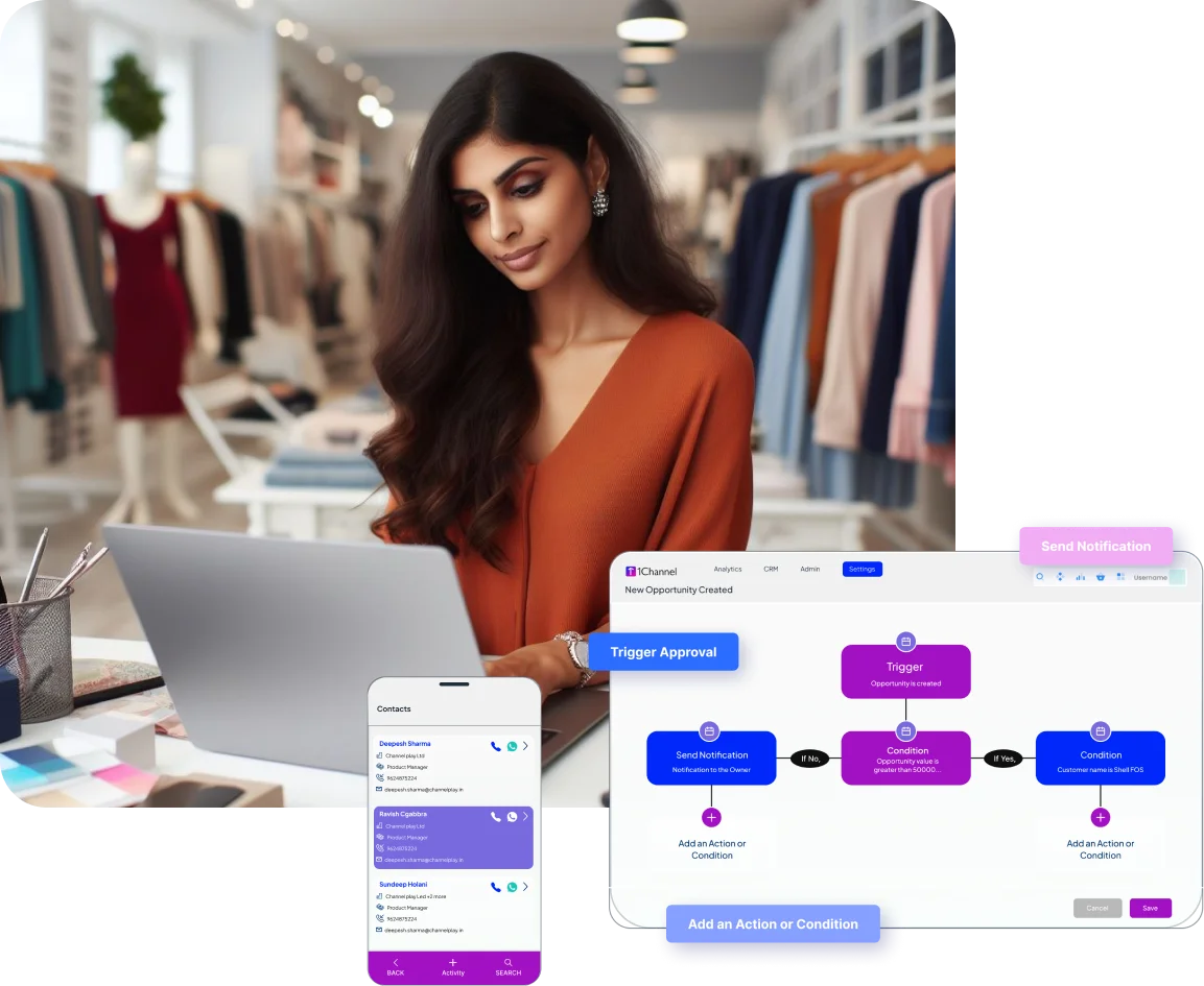 Retail Merchandising Software platform interface for compliance and market intelligence