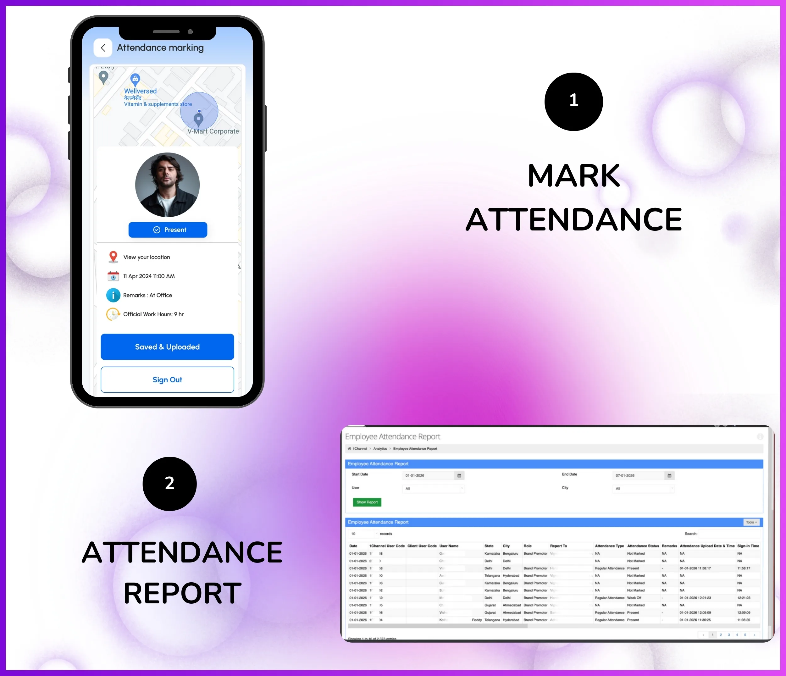HR policy configuration dashboard showing leave, expense, and attendance policy setup